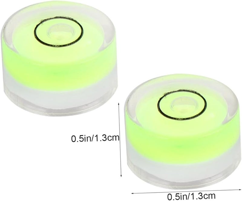 16 Pcs Universal Adhesive Bubble Level Waterproof Spirit Level for RV Tripod Home Improvement - Image 3