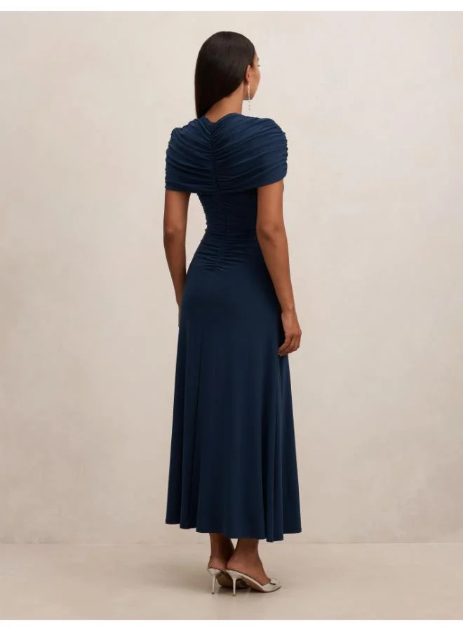 فورايفر نيو Amara Ruched Jersey Midi