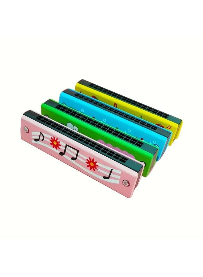 16 Holes Double Row Harmonica 1pc Musical Instrument Toy Gift For Adult Beginner - Image 5