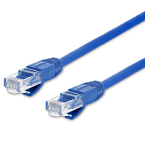 Fosmon Ethernet Cable, Fosmon (3FT) RJ45 Cat5e / Cat5 Standards Ethernet Network Patch Cable - Computing Networking LAN Cord - Blue - Image 2