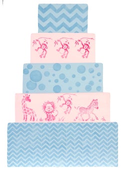 Designer Stencils Jungle Animals Cake Side by Designer Stencils  - Image 4