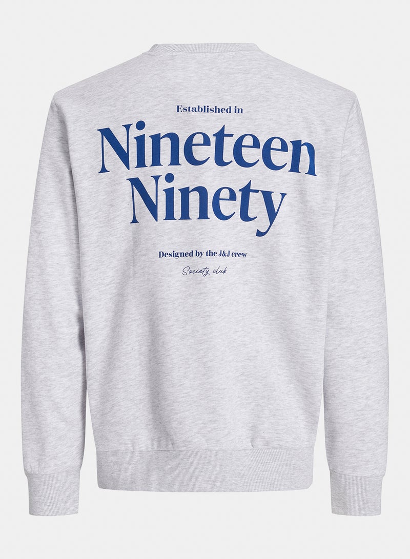 JACK & JONES Jjninety Sweat Crew Neck - Image 2