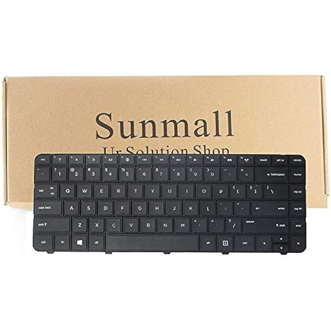 SUNMALL G4-1000 KEYBOARD 636191-001 9Z.N6WSV.001 - Image 1
