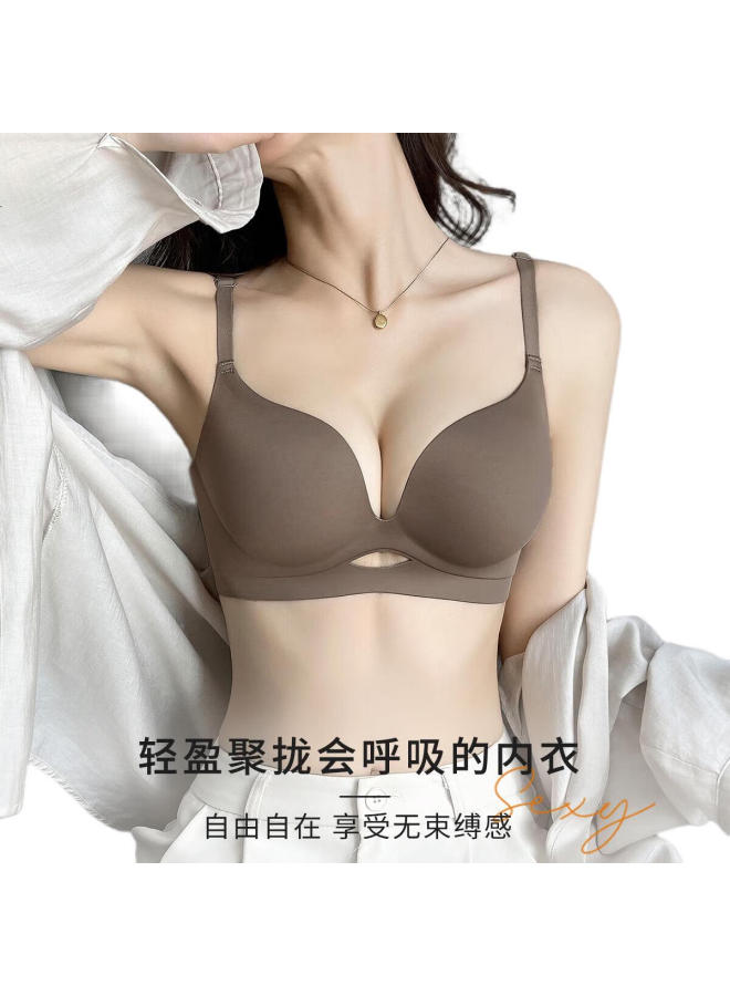 Gracewell Women'S Push-Up Bra With Seamless Adjustment, Lift And Side Support, Wire-Free Bra For Small - Image 1