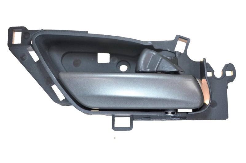 PT Auto Warehouse AC2702FARH Interior Inside Door Handle Black Housing Dark Gray Lever Right Passenger Side Compatible Selected Acura Models Replaces 72120STXA01ZA 72120STXA01ZA - Image 2