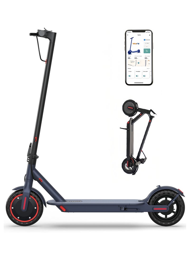 Favarey Electric Scooter for Adults 8.5" Tires 36V 350W Motor Max 25Km Long Range Folding E-scooter with Dual Braking System and App Control - Image 1