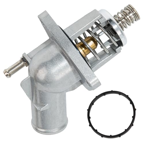 AcornTech 15-11125 12674639 Upgrade Aluminium Thermostat Housing - Compatible with Cadillac Escalade Chevy Silverado 1500/2500 Tahoe GMC Sierra 1500 Yukon XL 2015-2020 - Image 1