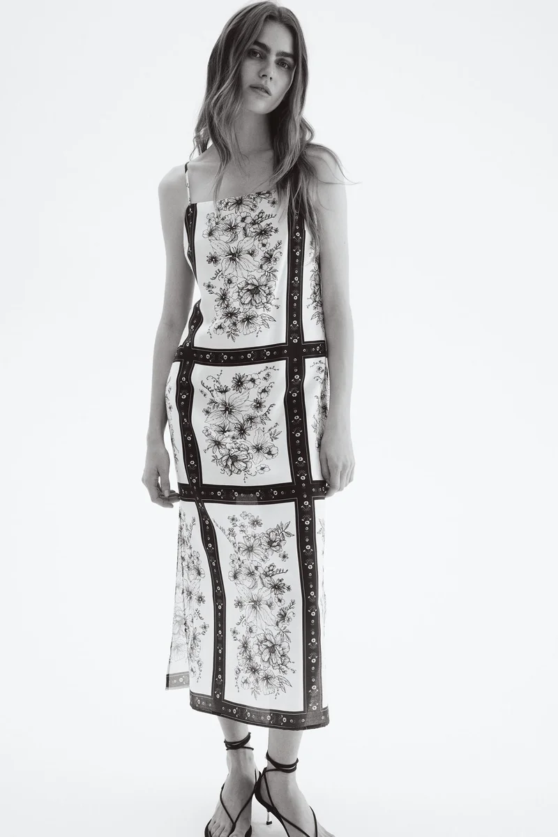 اتش اند ام فستان بحمالات