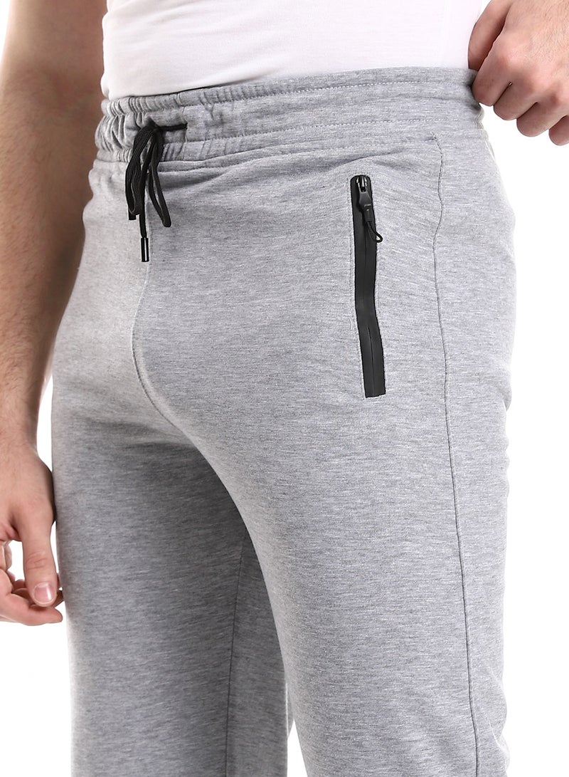 Caesar Mens Casualsweat Pants With Side Zippers  - Image 3