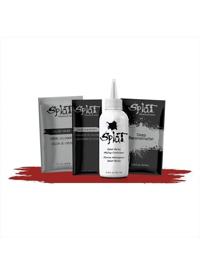 SPLAT Iconic Red Double Lift Permament Hair Dye Kit for Brunettes - Image 2