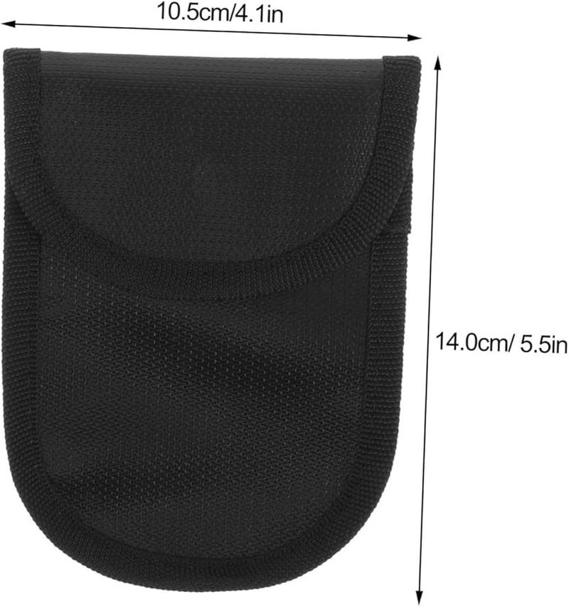 حقيبة مفاتيح محمولة صغيرة مقاومة للحريق ومضادة للماء ومضادة لتقنية RFID لتخزين مفاتيح السيارة وبطاقات الائتمان - Image 3