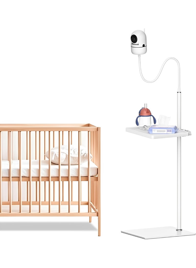 Baby Monitor Floor Stand Holder, 95-170cm Adjustable Universal Camera Stand for Hello Baby, ANMEATE, Infant Optics DXR-8, Nanit Pro, VTech and Motorola - Image 1