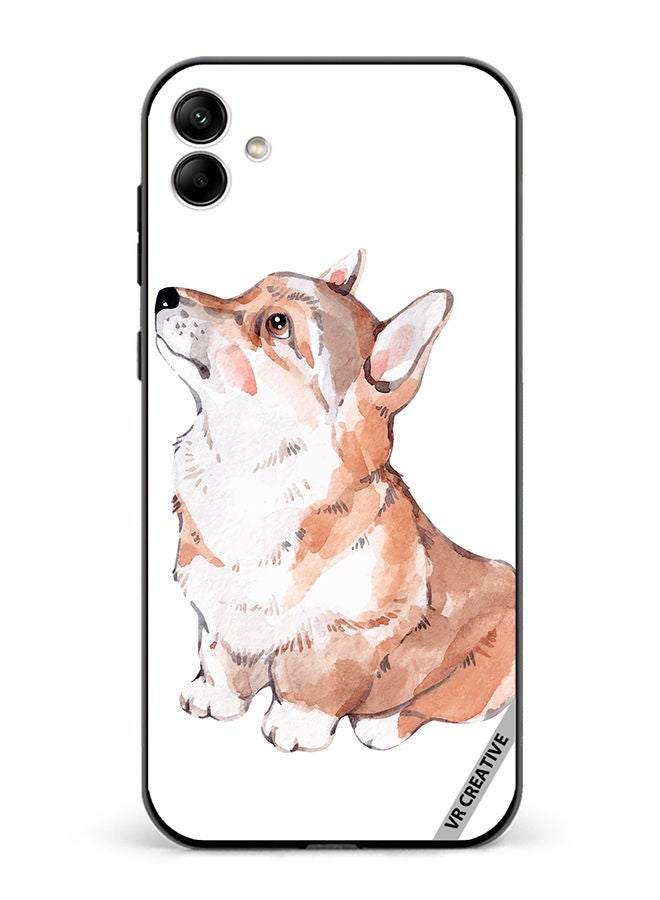 VR CREATIVE Protective Case Cover For Samsung Galaxy A04 Cute Fox Design Multicolour - Image 1