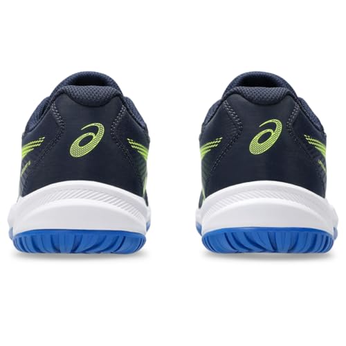 ASICS Kid's Upcourt 6 Grade School Volleyball Shoes, 2, Midnight/Safety Yellow - Image 5