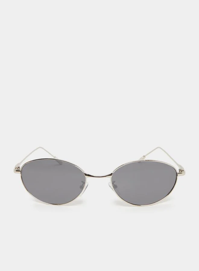 Styli  Grey Oval Sunglasses for Women | Best Price UAE