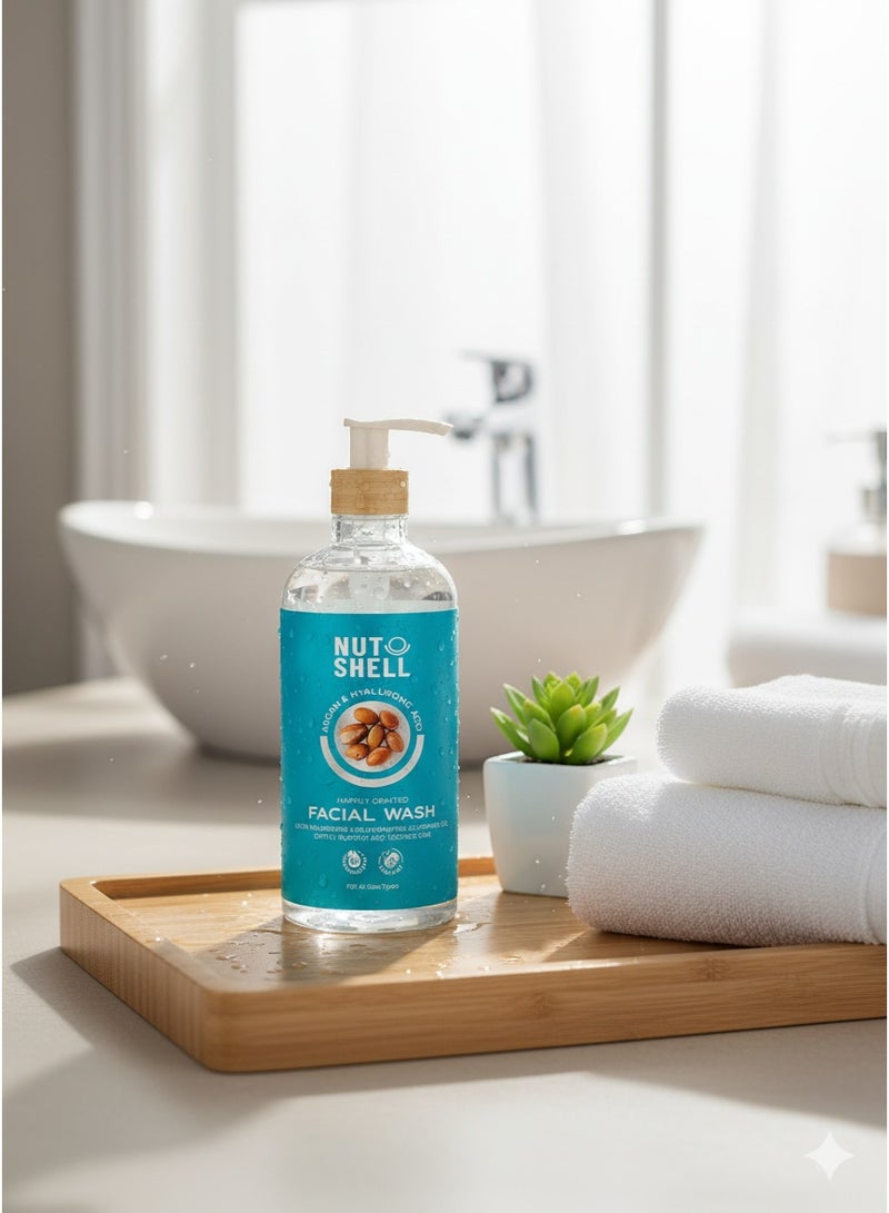 ناتشيل غسول الوجه بالأرغان وحمض الهيالورونيك 250 مل - Image 2