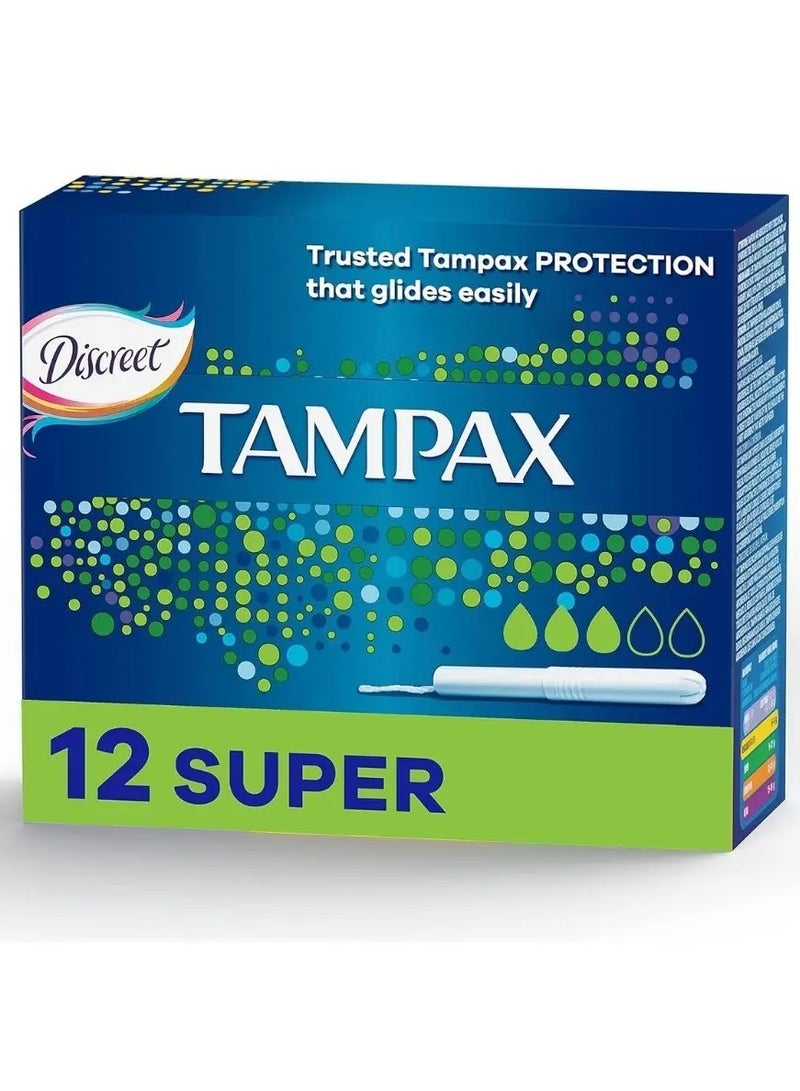 تامباكس تامبونس سوبر، عبوة من 12 قطعة