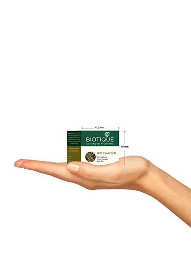 Biotique Bio Seaweed Revitalizing Anti Fatigue Eye Gel 15G & Bio Neem Purifying Face Wash For All Skin Types 150Ml - Image 4