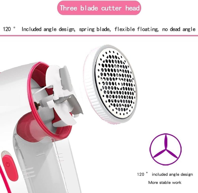DADEE DADEE Lint Remover for Clothes Fabric Shaver for Woolen Clothes Lint Shaver for Fabric USB Rechargeable Remover Quickly Effectively Remove Pilling from Sweaters Bed Sheets Socks Other Fabrics - Image 5