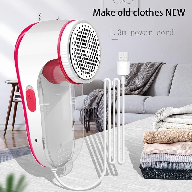 DADEE DADEE Lint Remover for Clothes Fabric Shaver for Woolen Clothes Lint Shaver for Fabric USB Rechargeable Remover Quickly Effectively Remove Pilling from Sweaters Bed Sheets Socks Other Fabrics - Image 3
