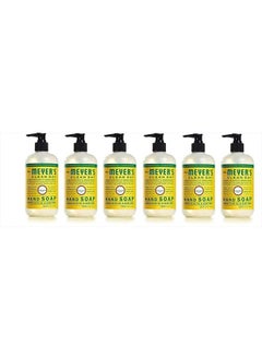 Mrs. Meyer's Clean Day Mrs. Meyer's Hand Soap, Made with Essential Oils, Biodegradable Formula, Honeysuckle, 12.5 Fl. Oz - Pack of 6  - Image 1
