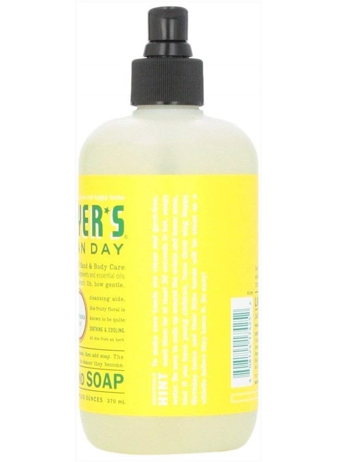 Mrs. Meyer's Clean Day Mrs. Meyer's Hand Soap, Made with Essential Oils, Biodegradable Formula, Honeysuckle, 12.5 Fl. Oz - Pack of 6  - Image 2