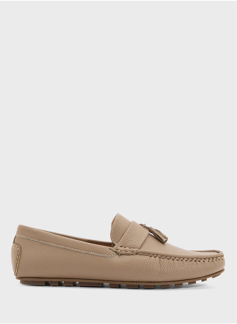 Robert Wood Tassel Detal Loafers  - Image 1