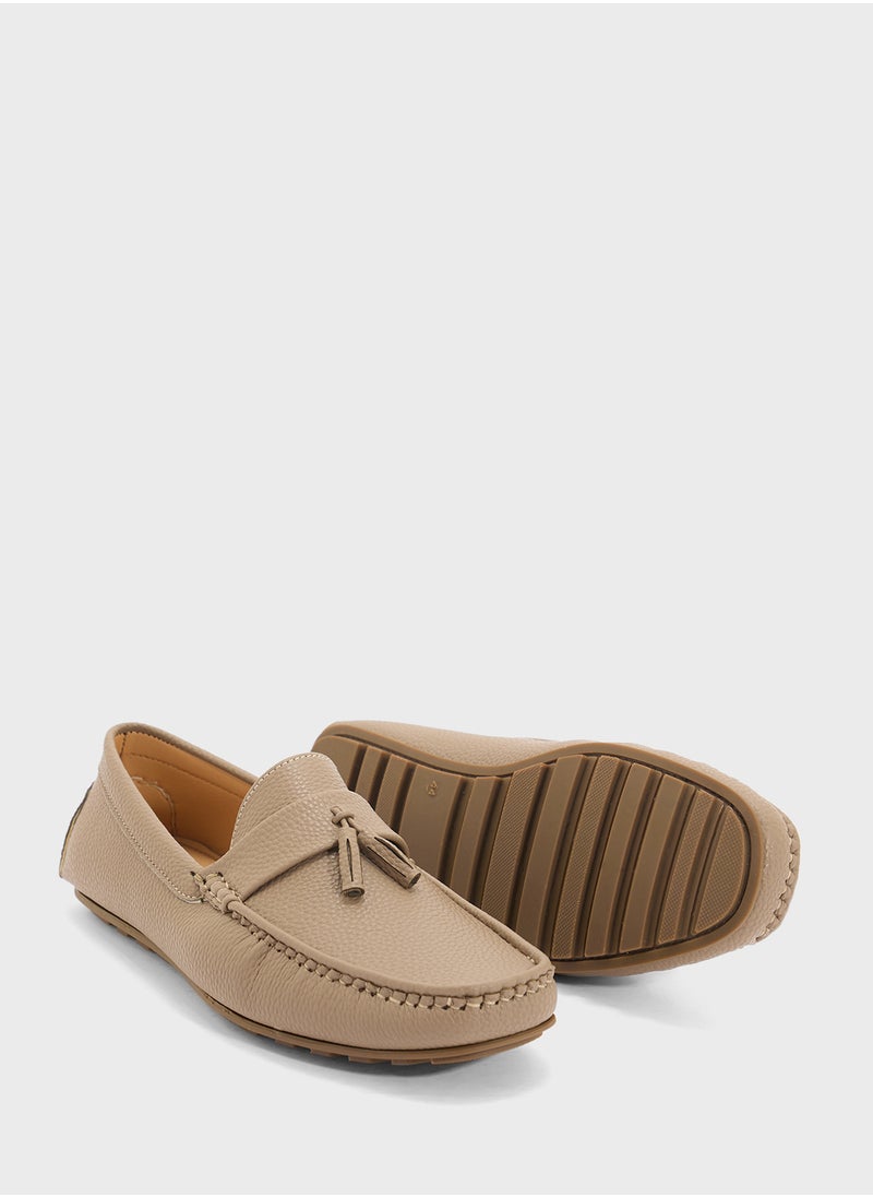 Robert Wood Tassel Detal Loafers  - Image 3