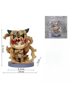 General Naruto Tail Beast Doll Costume I love Luo Shouhe desktop Statue Model Decoration I love Luo character Model Collection Decoration Toys Gifts for family and friends  - Image 2