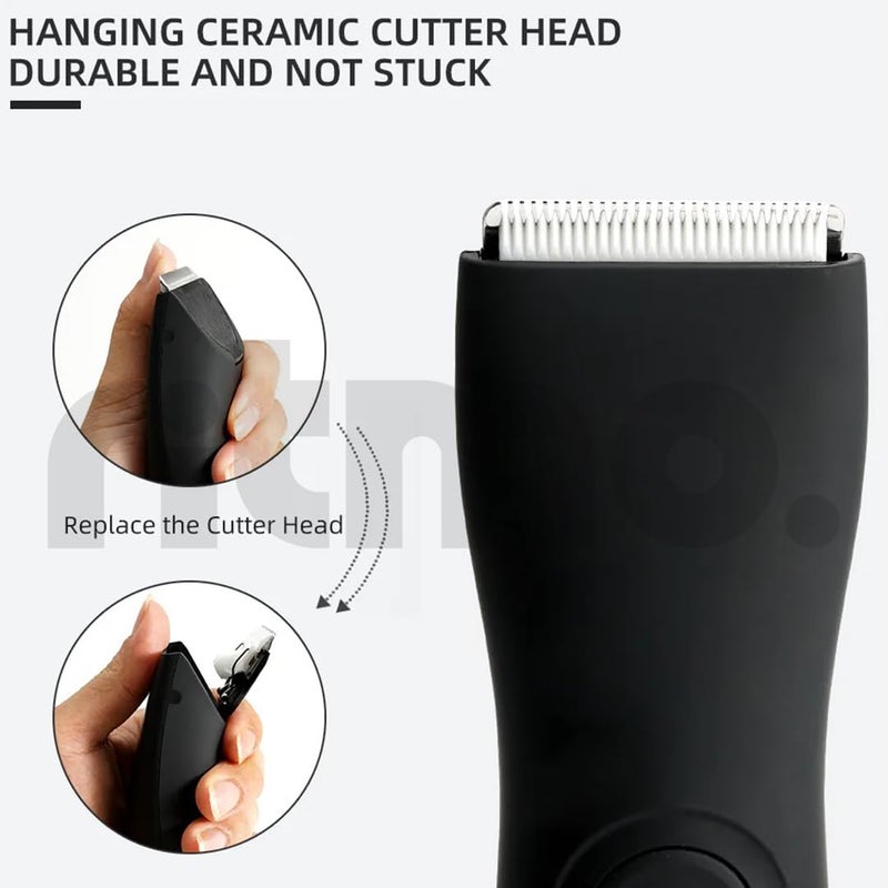 Ritmo Hair Clippers for Men Cordless Barber Clippers for Hair Cutting Hair Trimmer Set with Gap TBlade for Liners Edgers Mens Shaving Kit Grooming Gift - Image 5