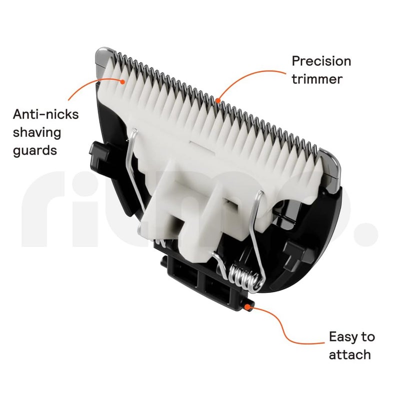 Ritmo Hair Clippers for Men Cordless Barber Clippers for Hair Cutting Hair Trimmer Set with Gap TBlade for Liners Edgers Mens Shaving Kit Grooming Gift - Image 3