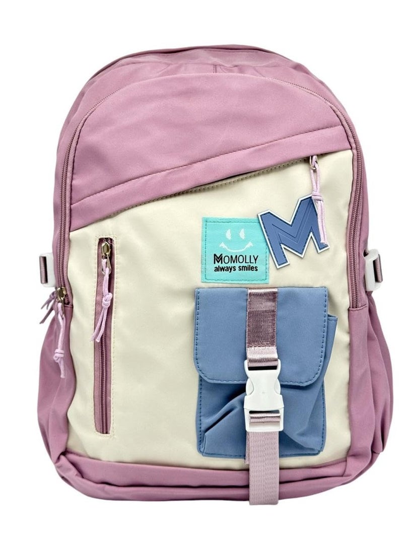QSHOP Backpack, School Bags Back to School, Large Capacity Backpack, College Backpack, Laptop Backpack, School Supplies Backpack, Multi-Pocket (42 * 30 * 16cm)  - Image 1