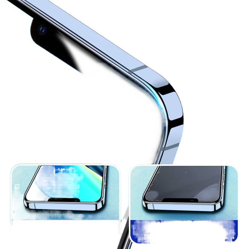 MS Glass Phone Case for iPhone 15 / 15 Plus / 15 Pro / 15 Pro Max with Privacy Screen Protection and Anti-Fingerprint plus Shockproof plus Drop Protection plus Full Screen Coverage in Clear - Image 1