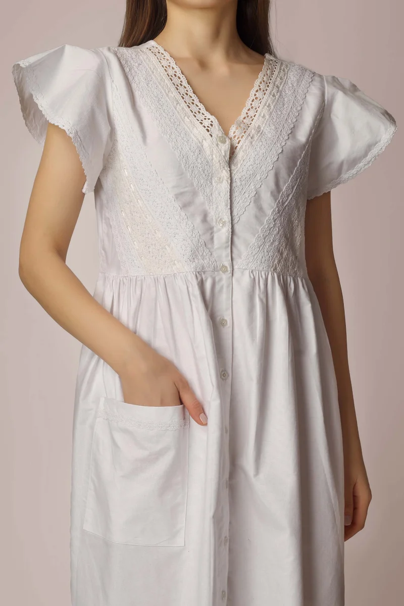 After Dark Enola, Cotton Nightdress
