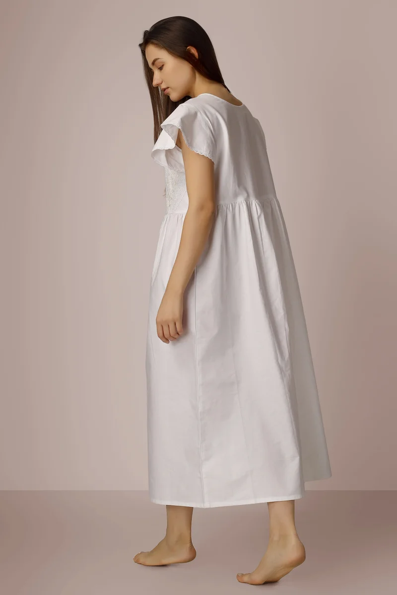 After Dark Enola, Cotton Nightdress