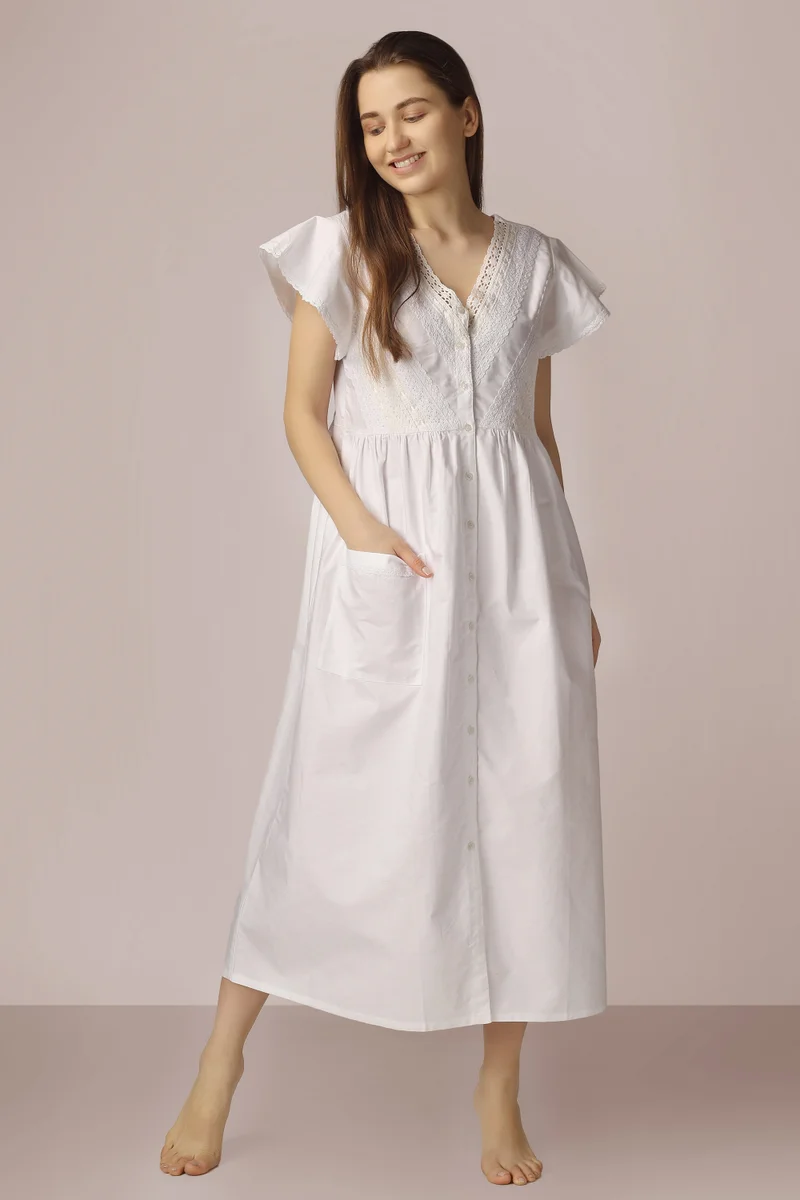 After Dark Enola, Cotton Nightdress