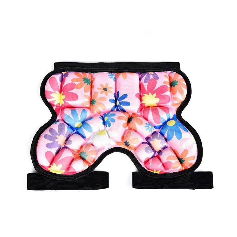Generic Thickened Kids Skating Protective Padded Shorts Pink