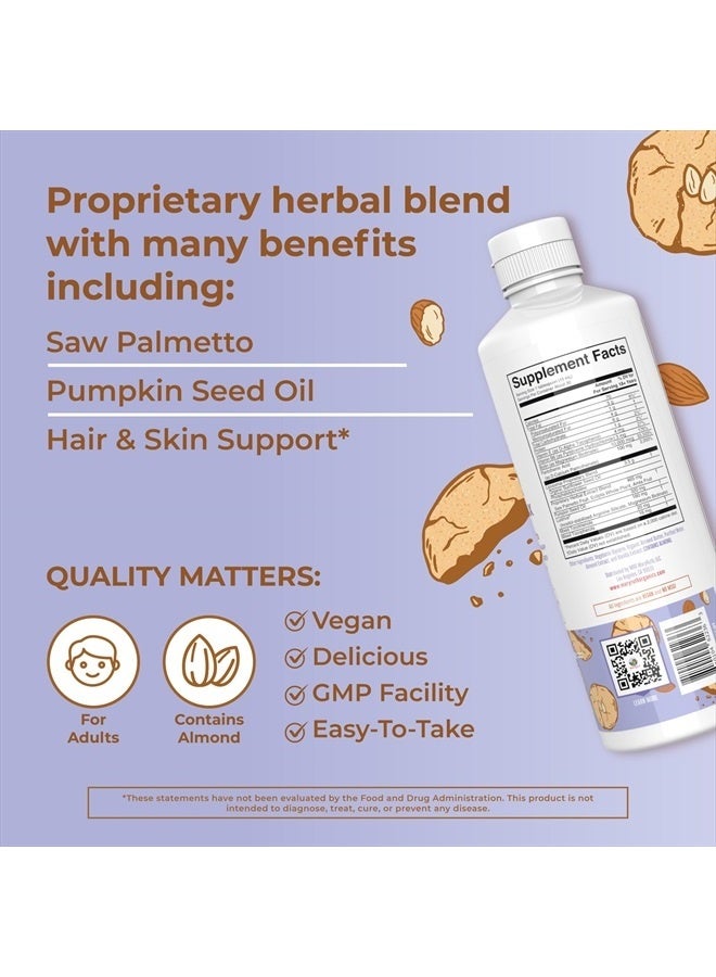 MaryRuth's, Hair Growth Max Liposomal, Almond Cookie, 15.22 fl oz (450 ml) - Image 5