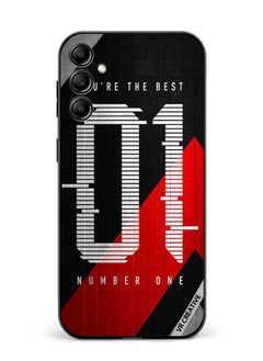 Protective Case Cover For Samsung Galaxy M14 Number One Design Multicolour