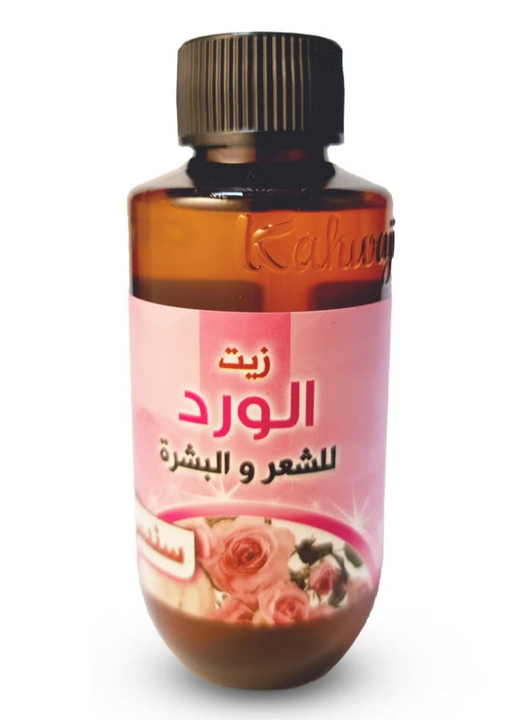 سندس زيت ورد السندس للشعر والبشرة 100 مل - Image 4