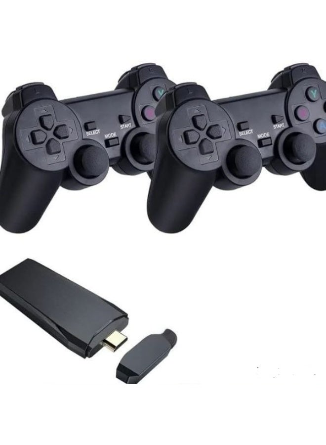 4K HDMI Retro Game Console – 10,000+ Built-in Classic Games, Plug & Play, with 2 Wireless Controllers - Image 2