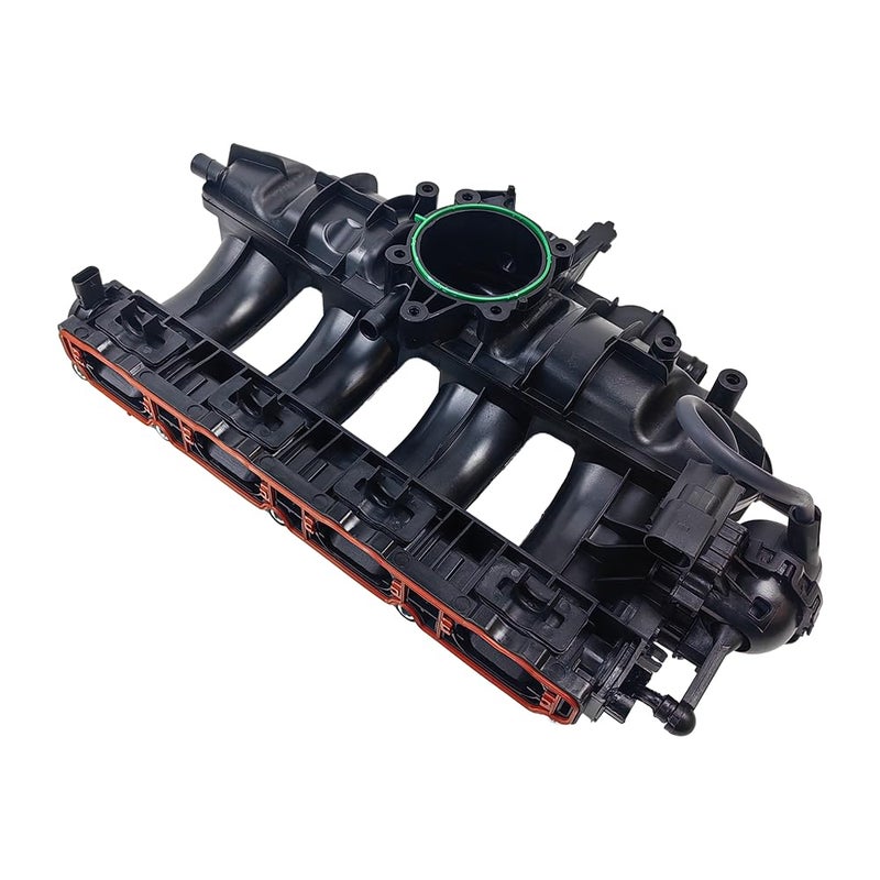 Engine Intake Manifold wValve Gaskets Sensor Fit for Volkswagen VW Beetle CC GTI GLI Jetta Passat Sportwagen EOS Audi A3 TT Q3 4Cyl 20L TSI Engine OE 06J133201AS 06J133201BD