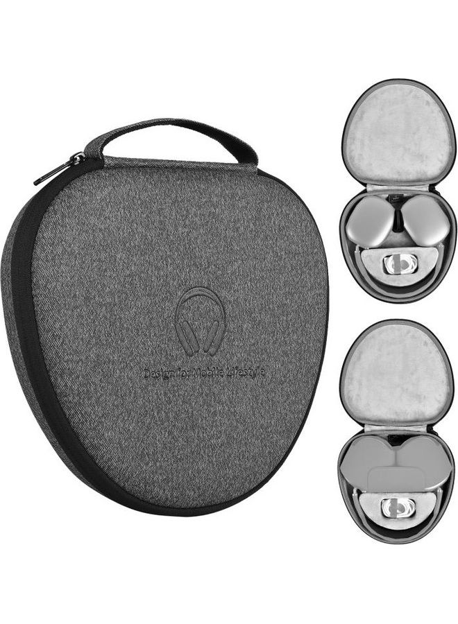 BGM Ultra-thin Smart Headset Bag Storage Box for AirPods Max Grey - Image 1