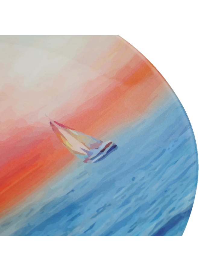 Moments Melamine Oval Plate, 29 Cm Size, Tmh - Image 3