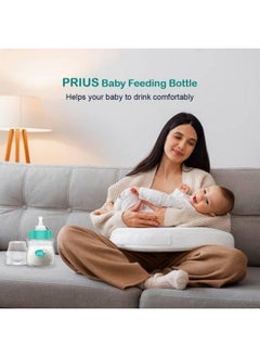 Anti-Colic Wide Neck Prius Feeding Bottle, 150Ml, New Born | Infants | Toddlers Upto 3 Years | Floral | Bpa Free- Prius Pink - pzsku/Z2C3A6FB891171CF5B69DZ/45/_/1733730583/6f94b65e-d253-45d5-9d2f-4343af512dbd