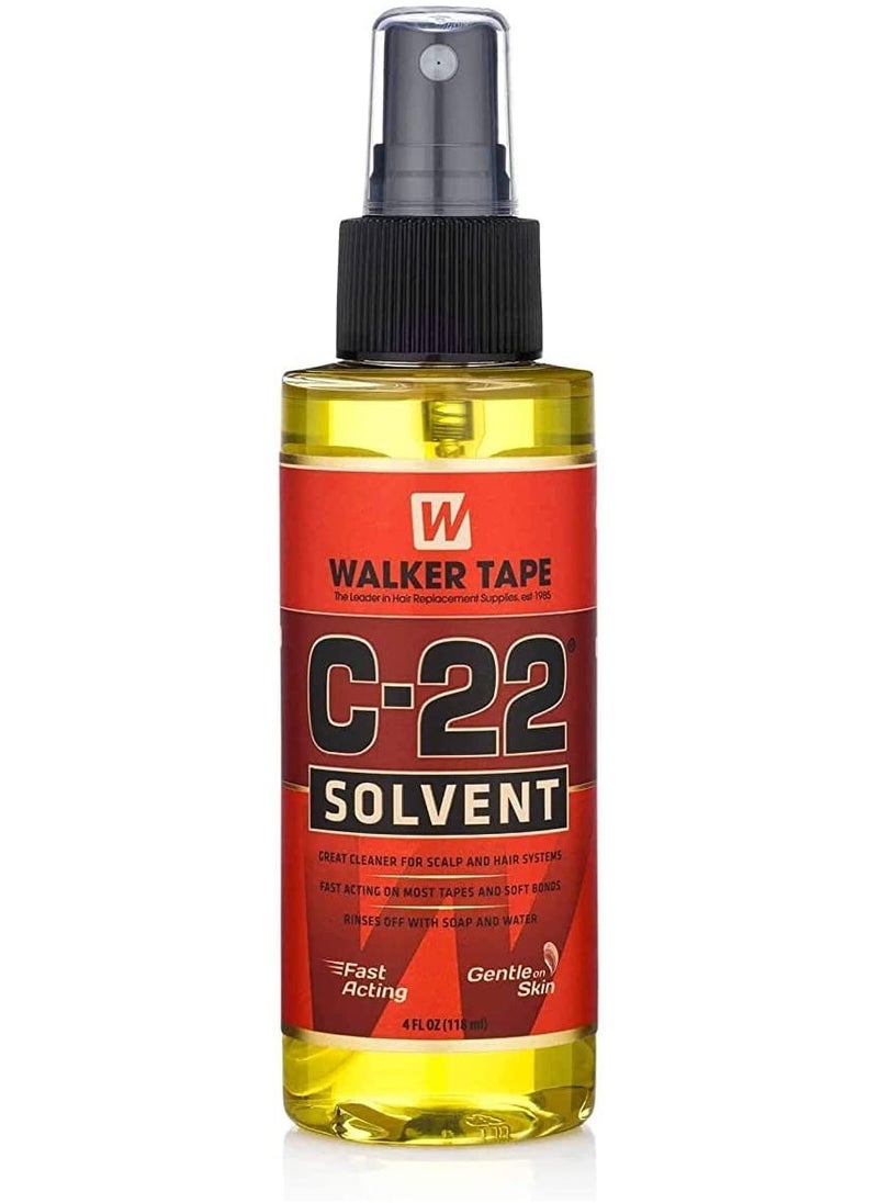 Walker Tape - Satin H Walker Tape C22 Solvent Spray For Lace Wigs and Toupees (4oz) - Image 1