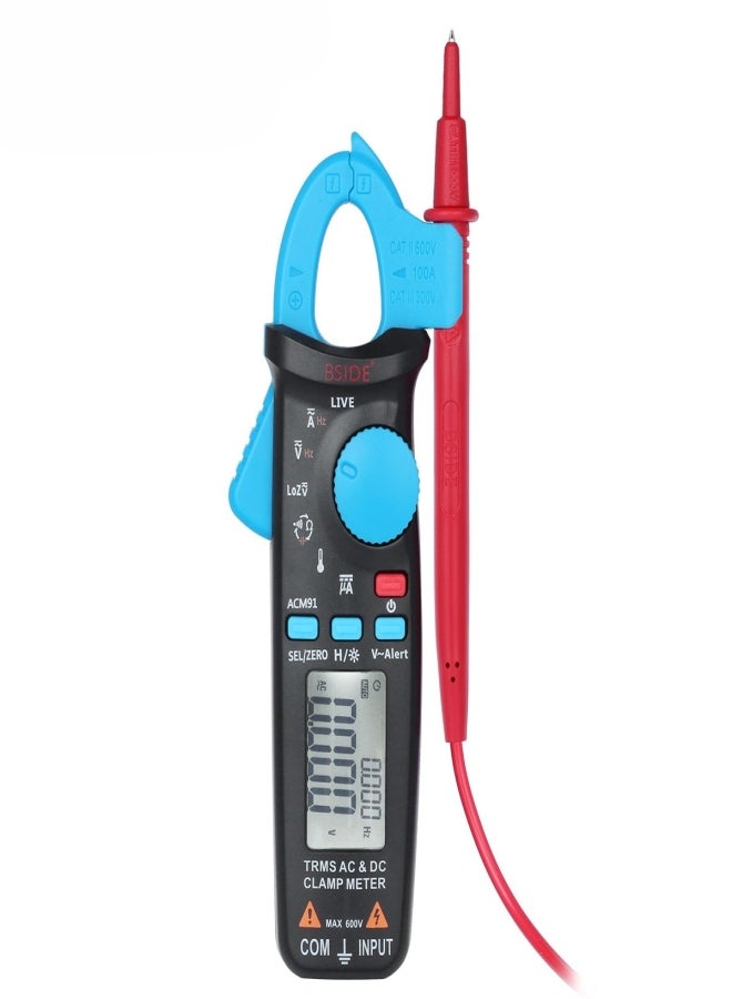 BSIDE ACM91 Clamp Multimeter Digital High Precision Clamp Ammeter Electrical Maintenance Household Multimeter - Image 2