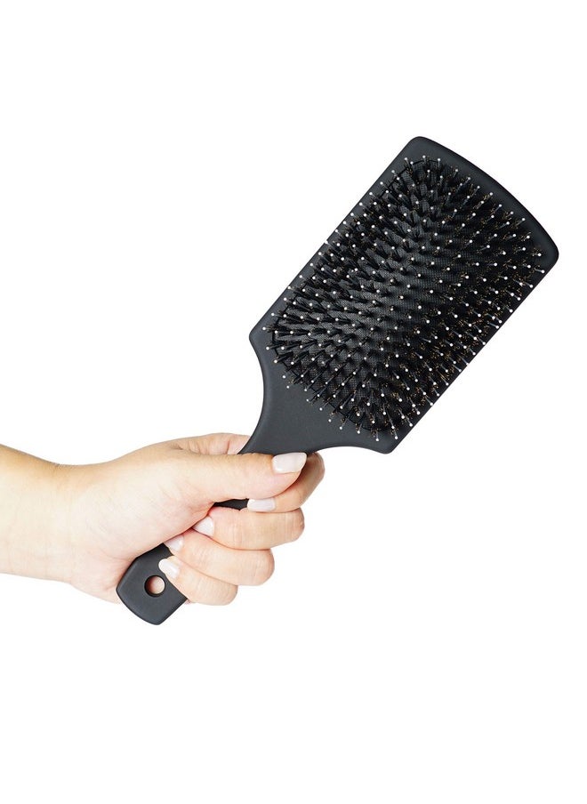 The Hair Shop Y The Hair Shop - Nylon And Boar Bristles For Scalp Massage, Detangling, Shine And Hair Growth, Safe For All Hair Types, Extensions & Wigs  - Image 4