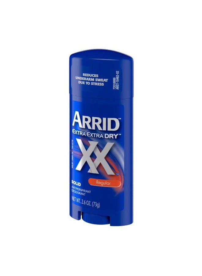 Arrid XX Extra Dry Regular Solid Antiperspirant Deodorant, 2 Ounce (Pack of 6) - Image 4