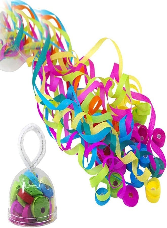 Bash Basics Pack of 9 Hand Throw Streamers - Party Popper Multi Color | Unique wedding Entry | Party Poppers For Wedding | Crackers for Wedding Entry | Confetti Party Poppers | Party Poppers - Image 1